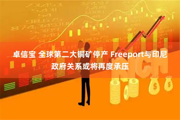 卓信宝 全球第二大铜矿停产 Freeport与印尼政府关系或将再度承压
