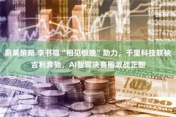 蔚莱策略 李书福“相见恨晚”助力，千里科技联袂吉利奔驰，AI智驾决赛圈激战正酣